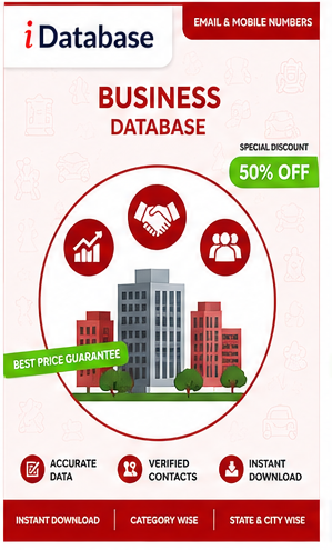 India’s Trusted Business Database Provider iDatabase
