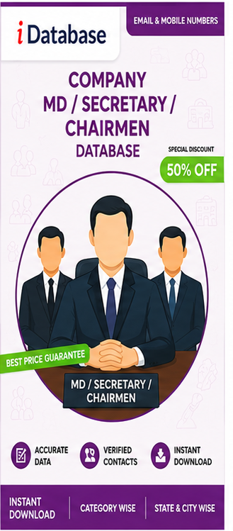 India’s Trusted Business Database Provider iDatabase