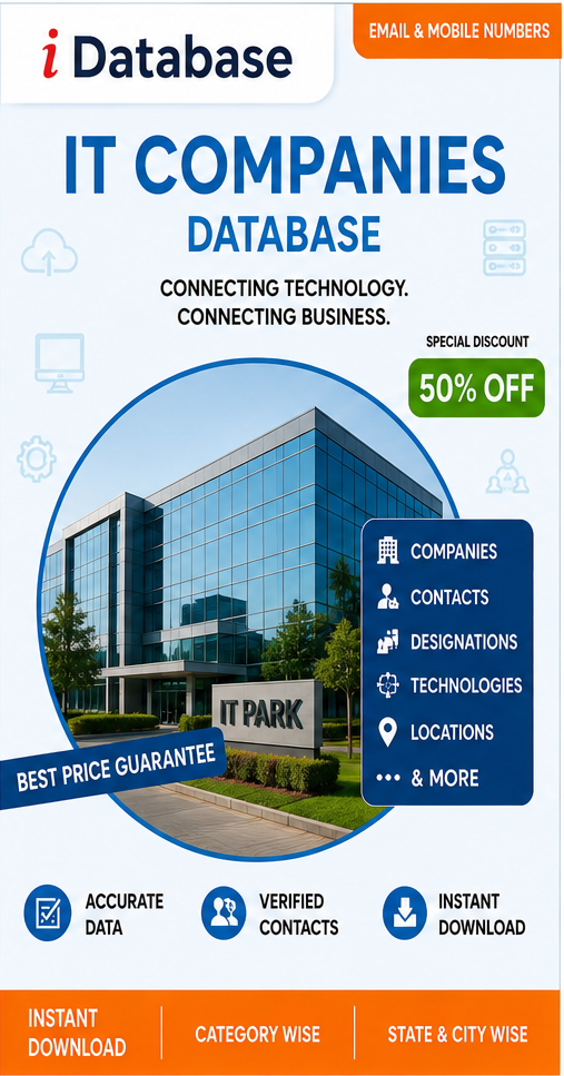 India’s Trusted Business Database Provider iDatabase
