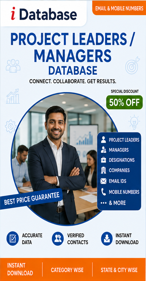 India’s Trusted Business Database Provider iDatabase